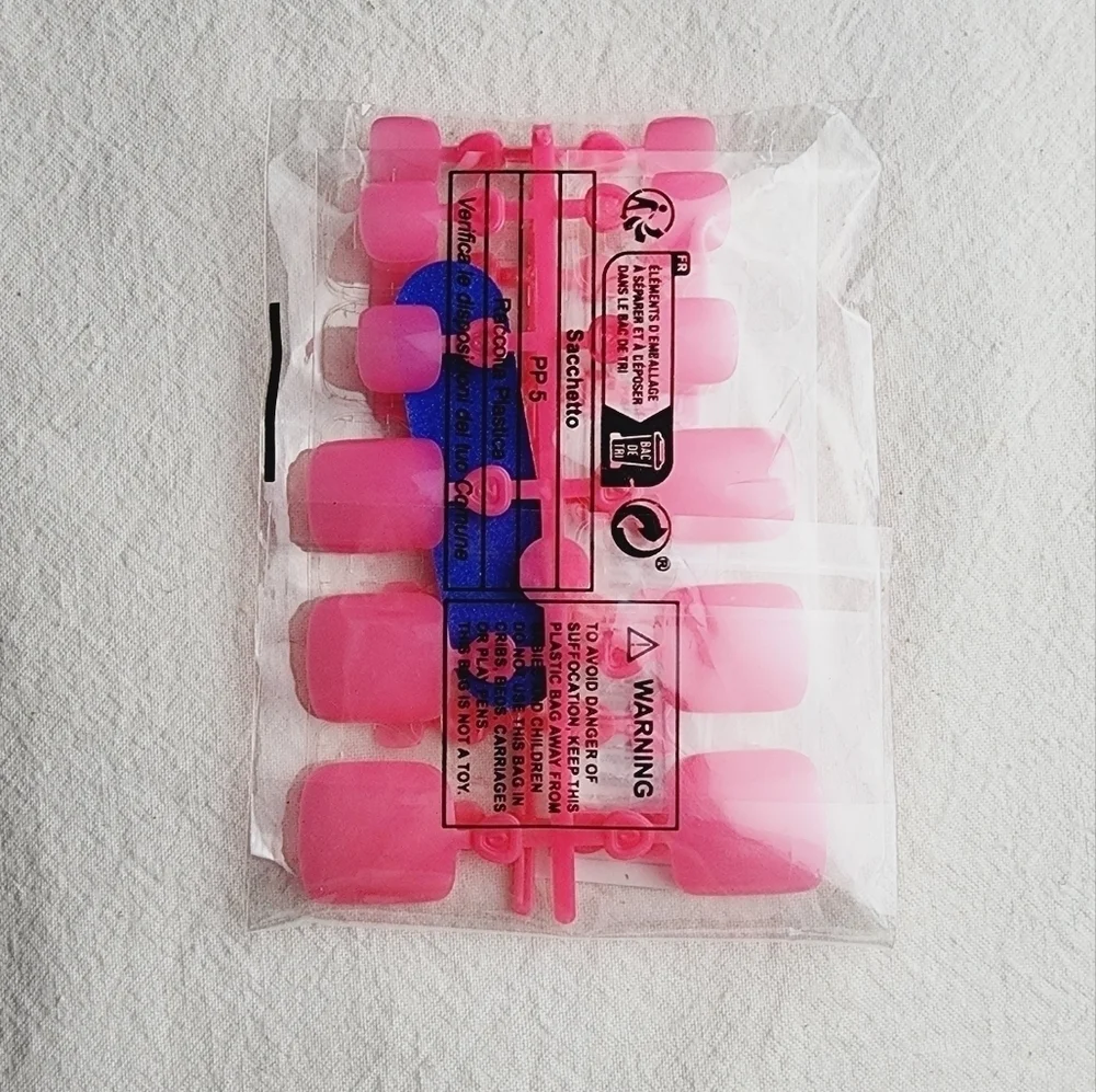 24 Pieces Fake Toe press on nails